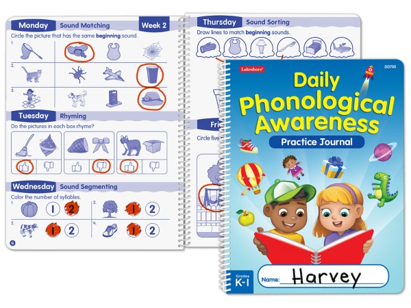 Lakeshore Daily Phonological Awareness Practice Journal