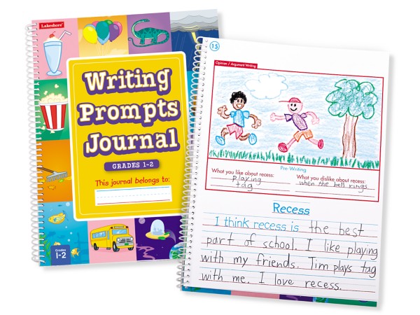 Lakeshore Writing Prompts Journal, Grades 1 to 2