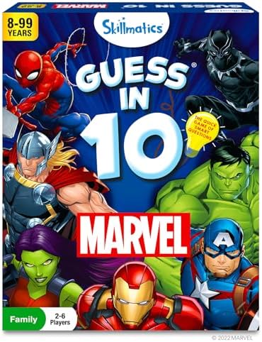 Skillmatics Guess in 10 Marvel card game